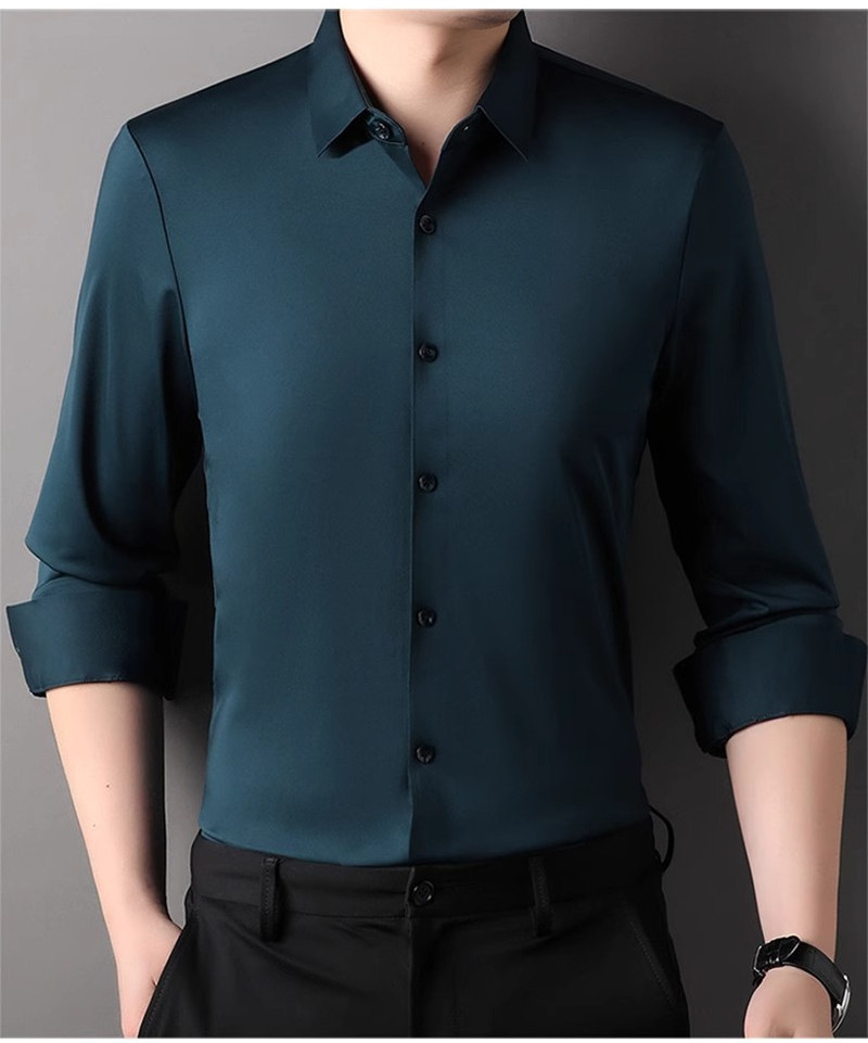 Męska koszula elegancka o wyso – Dress Shirt Non-Iron recenzja i cena