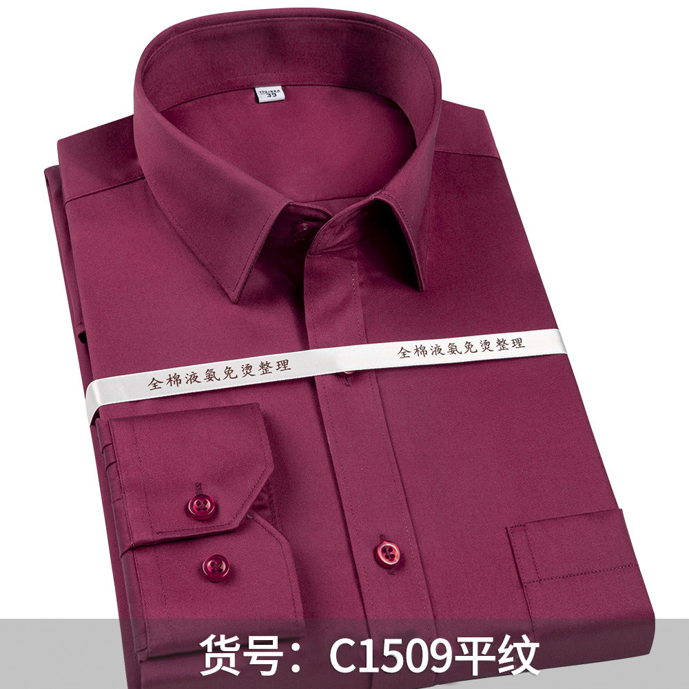Męska koszula wizytowa z długi – Dress Shirt Non-Iron recenzja i cena