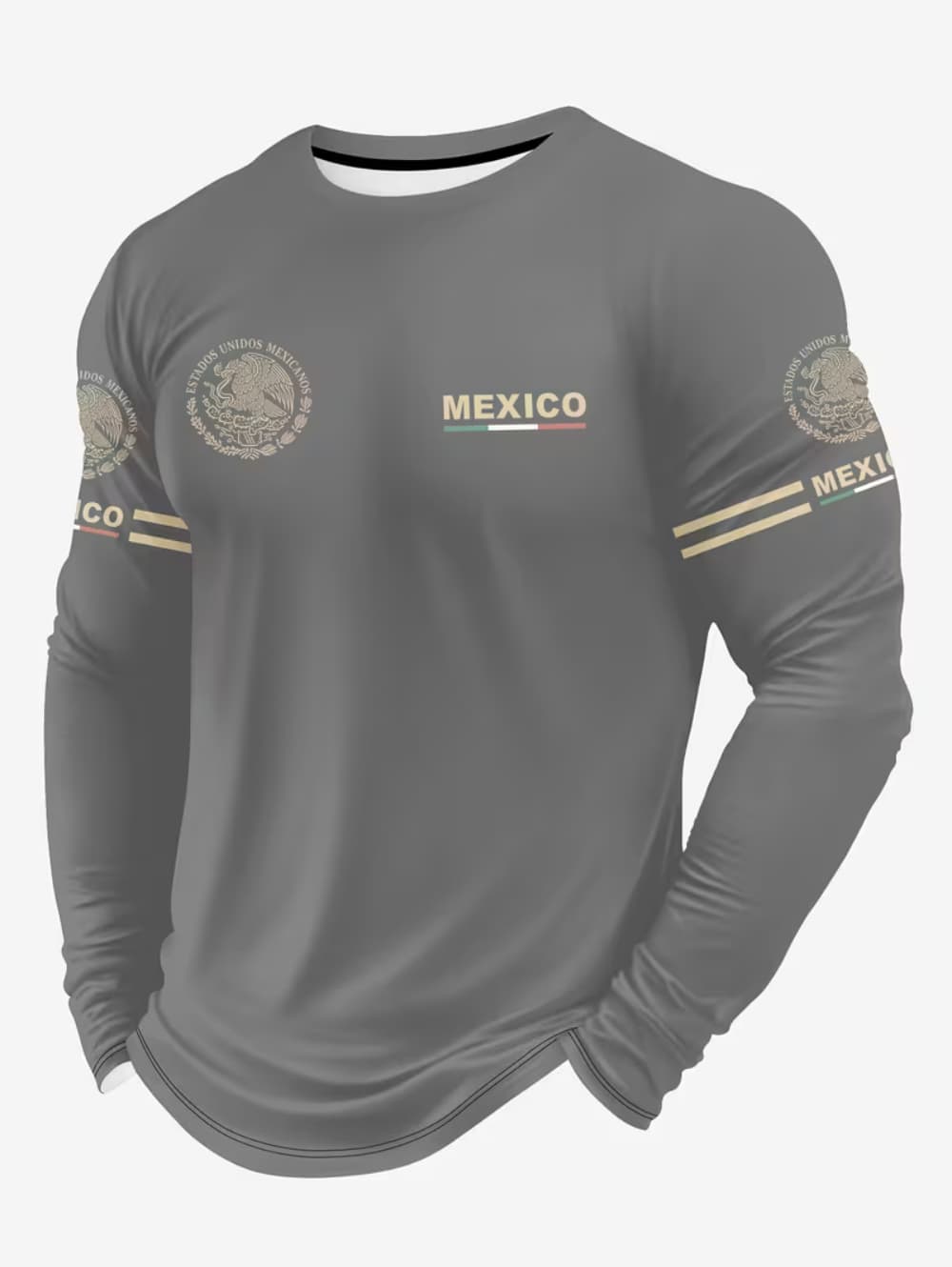 Męska koszulka z nadrukiem mek – Mens Fashion Mexico recenzja i cena