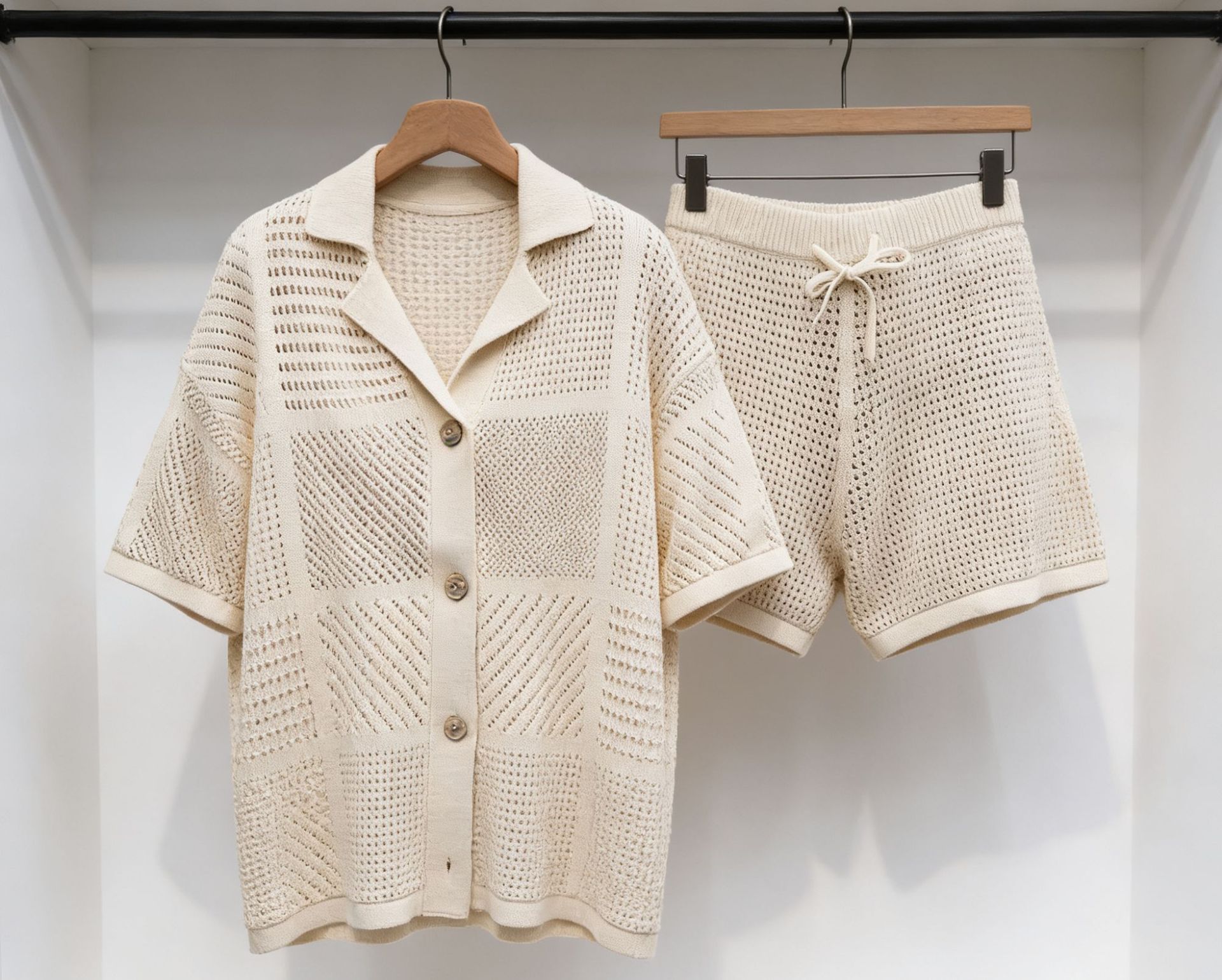 Damski seksowny komplet: ażuro – Knitted Cardigan Men recenzja i cena